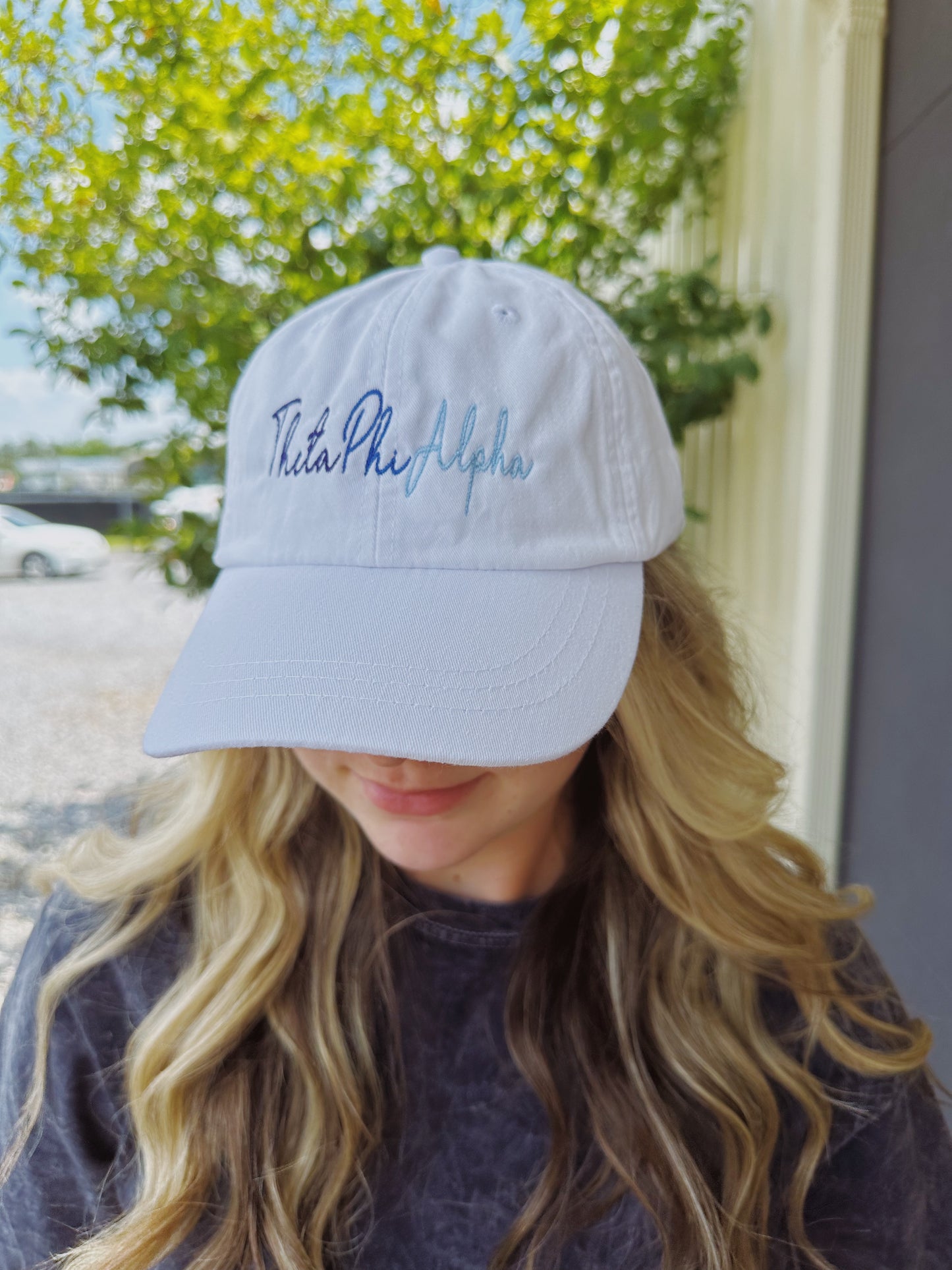 Sorority Ombre Script Hats