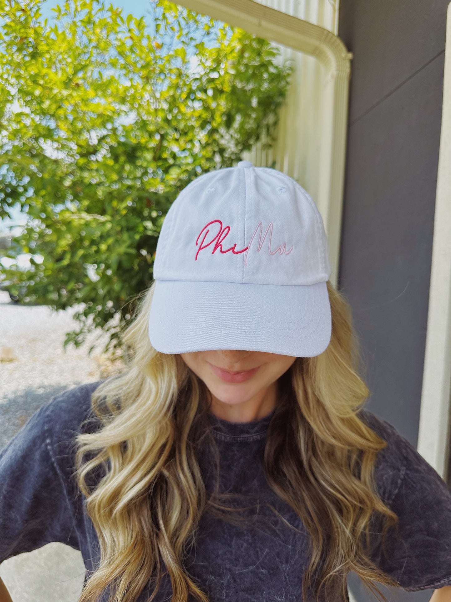 Sorority Ombre Script Hats