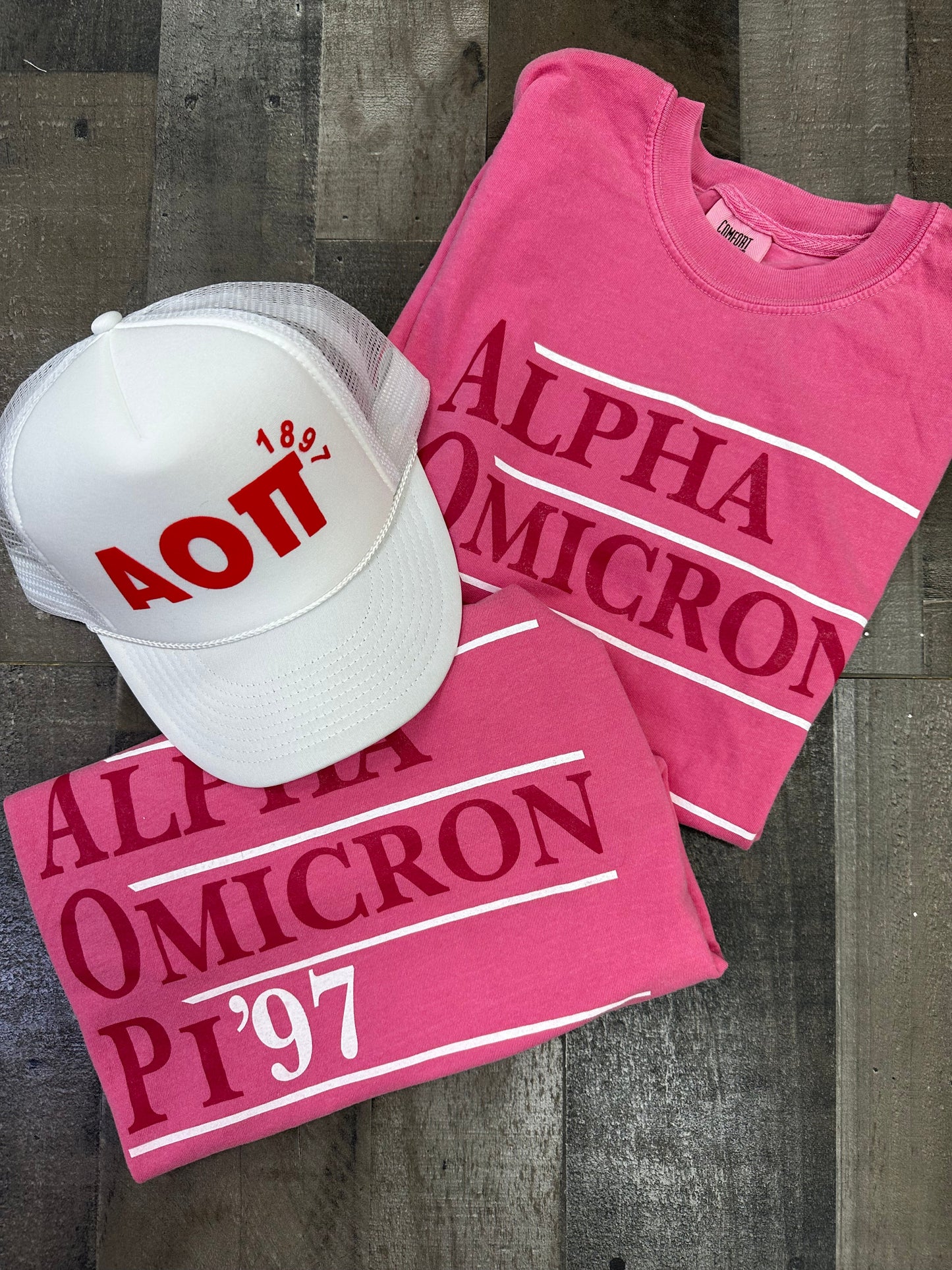 Alpha Omicron Pi Reagan + Bush Tee