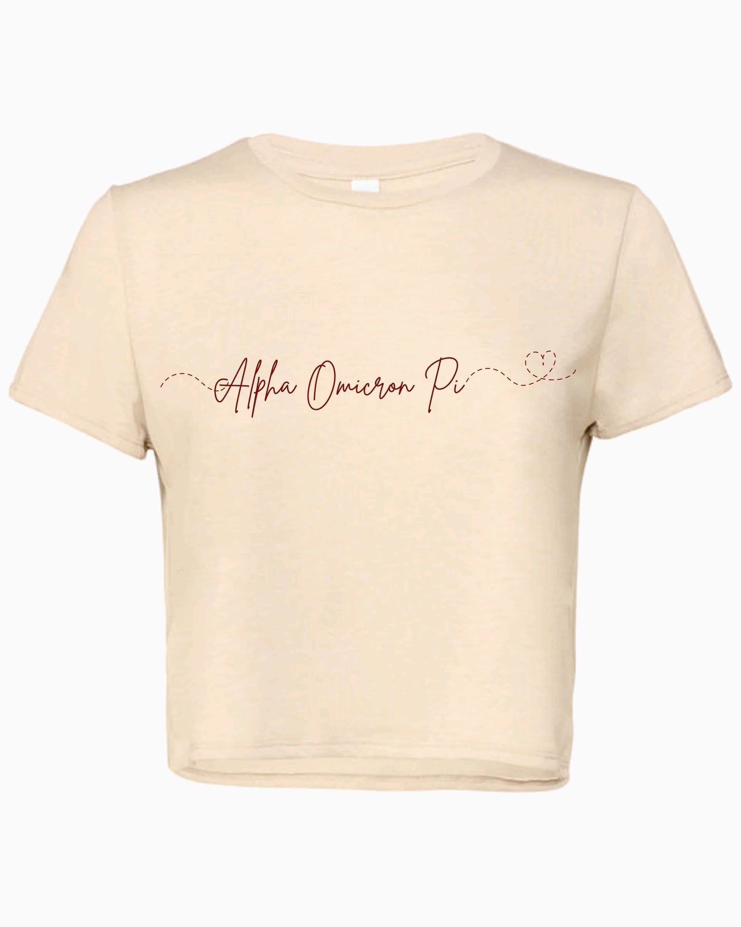 Alpha Omicron Pi Invisible String Tee