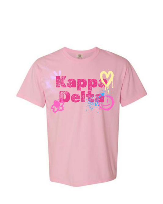 Kappa Delta Airbrush Tee