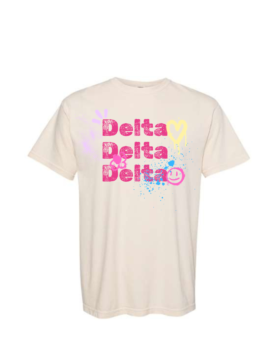 Tri Delta Airbrush Tee