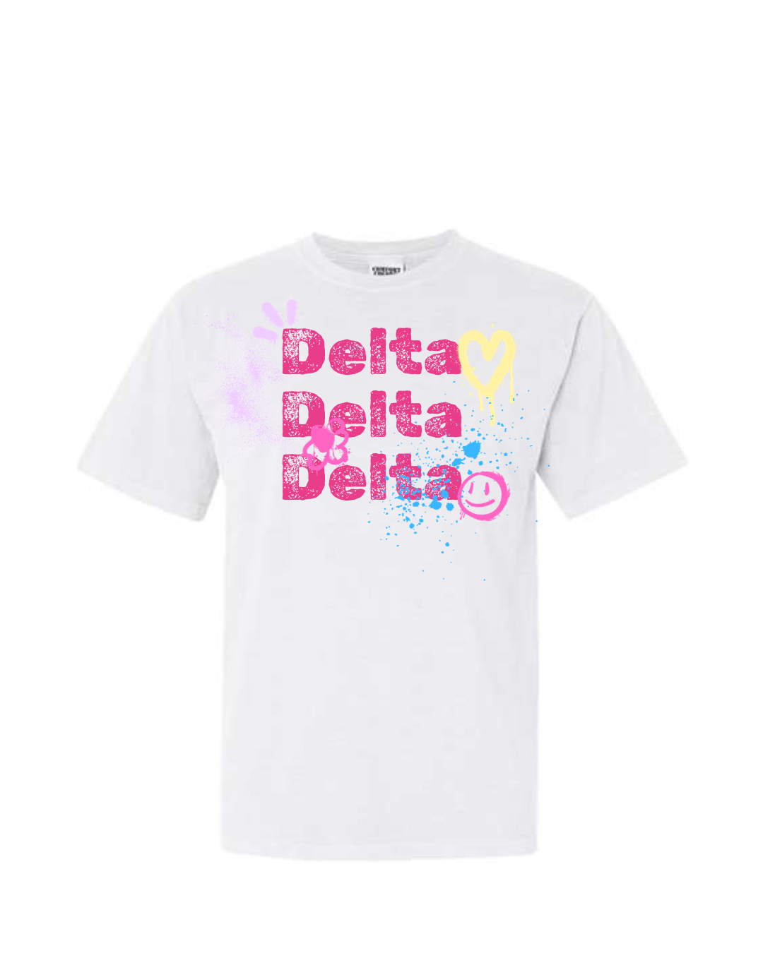 Tri Delta Airbrush Tee