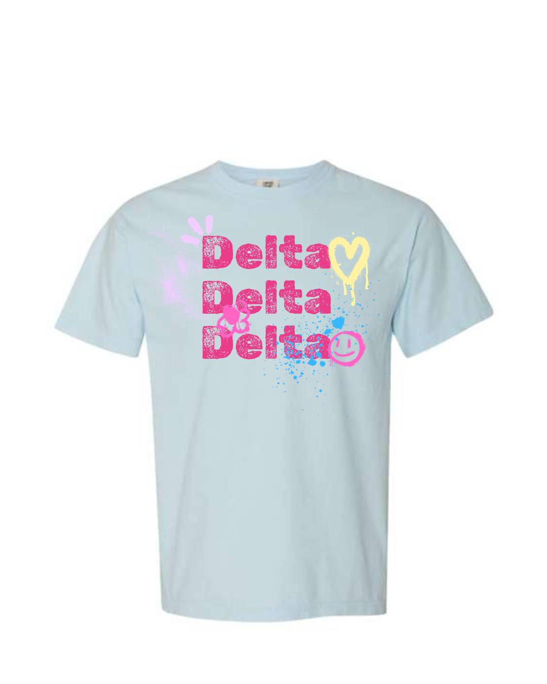 Tri Delta Airbrush Tee