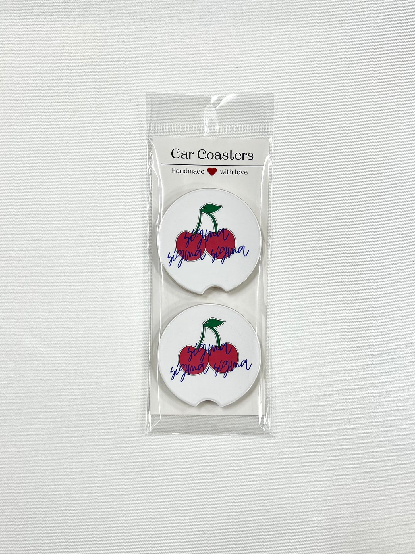 Sorority Cherry Coasters