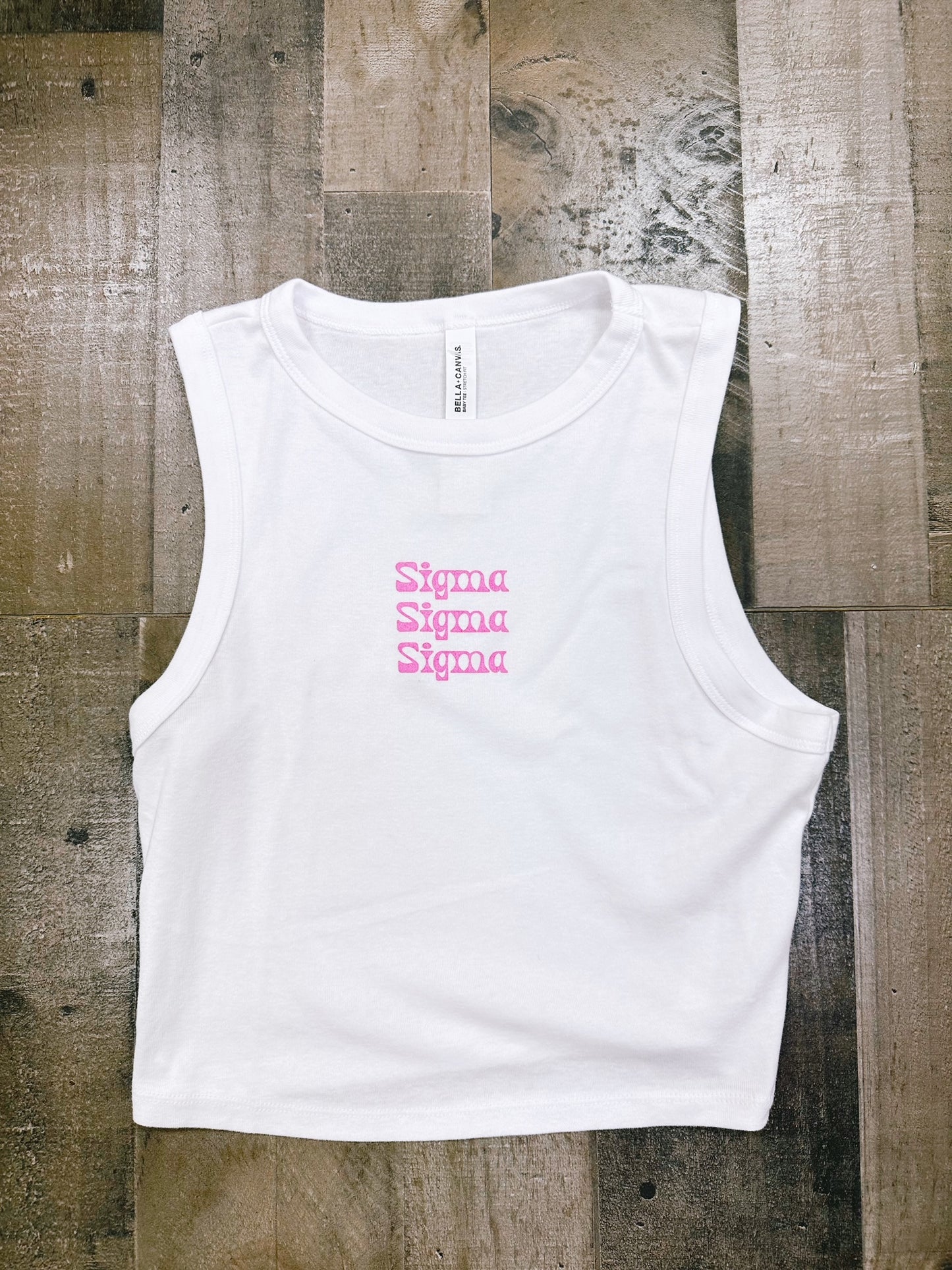 Sorority Cropped Tank