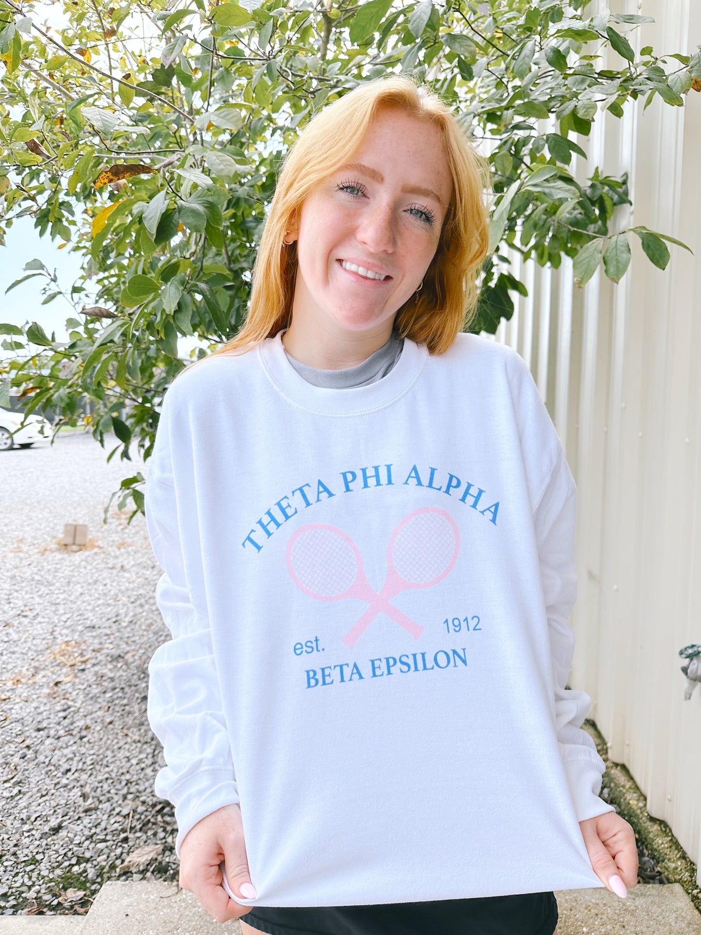 Sorority Tennis Crewneck