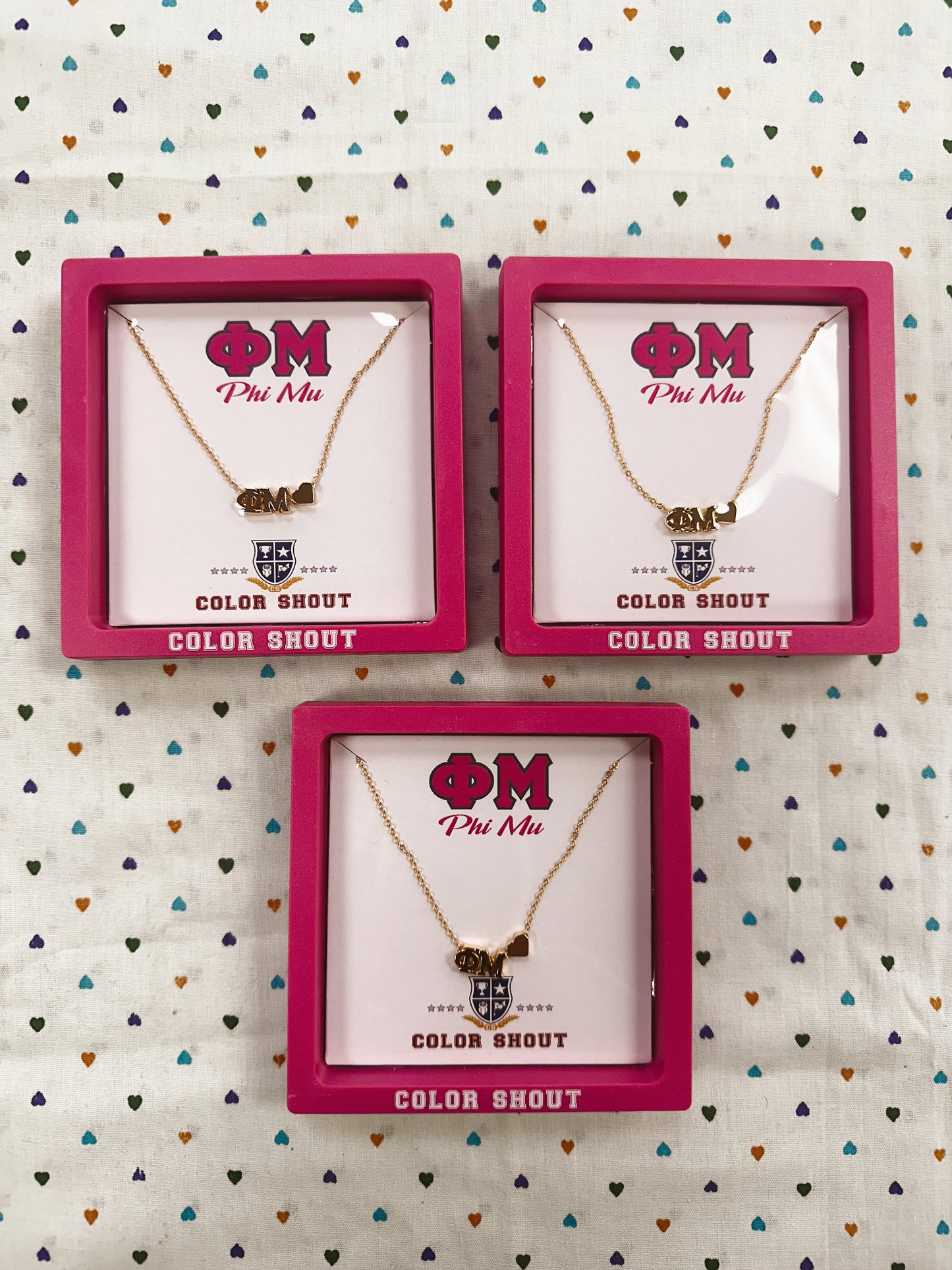 Sorority Heart Necklace