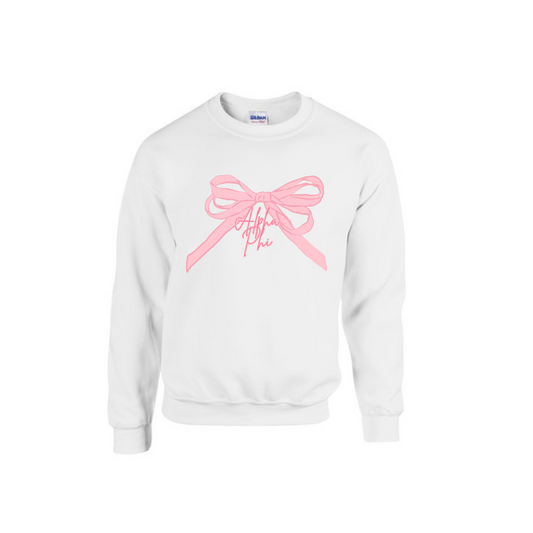 Alpha Phi Bow Crewneck