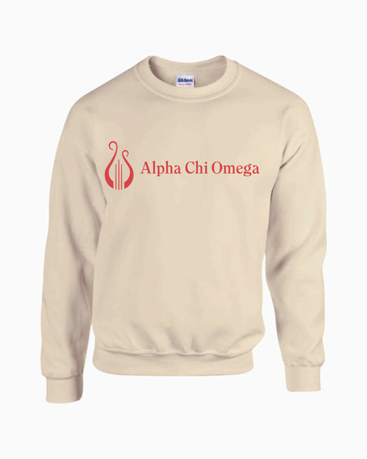 Alpha Chi Omega Logo Crewneck