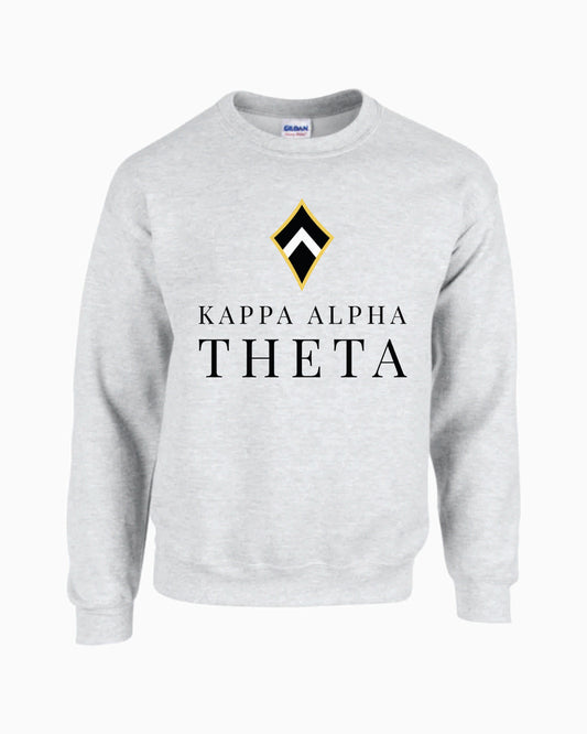 Kappa Alpha Theta Logo Crewneck