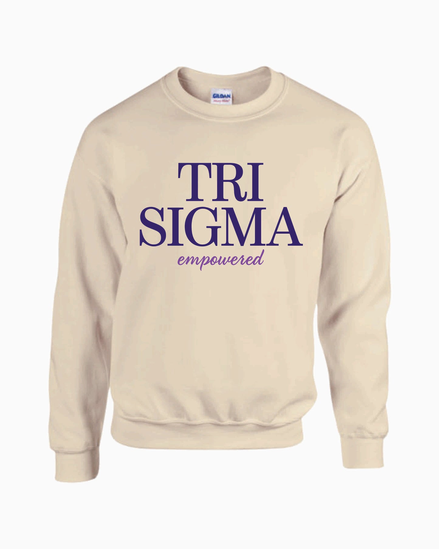 Tri Sigma Logo Crewneck