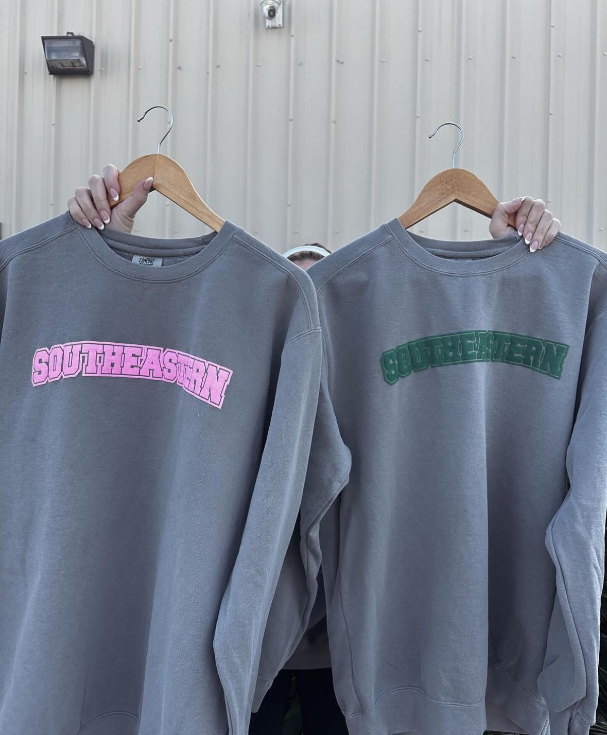 SLU Puff Print Crewneck