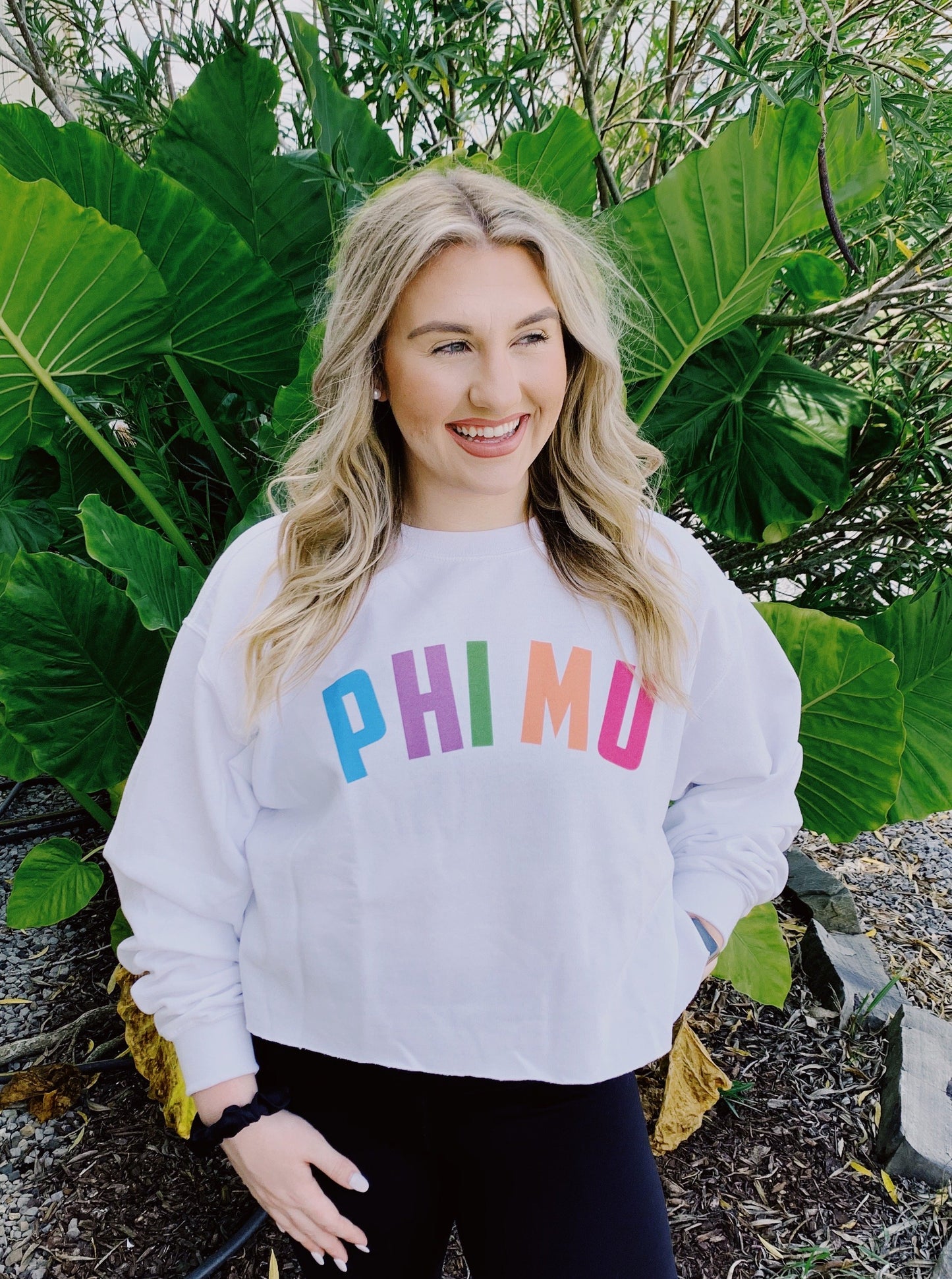 Sorority Rainbow Crew Sweatshirt